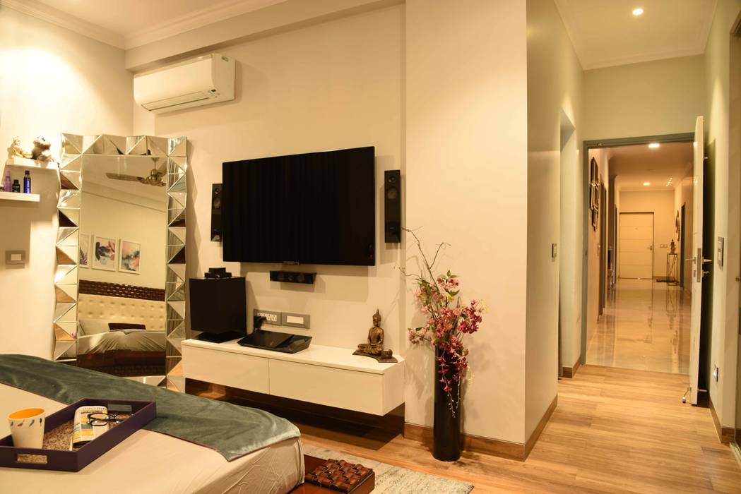 Apartment at Pioneer Park, Golf Course Extension Road, Gurugram, The Workroom The Workroom Moderne Schlafzimmer