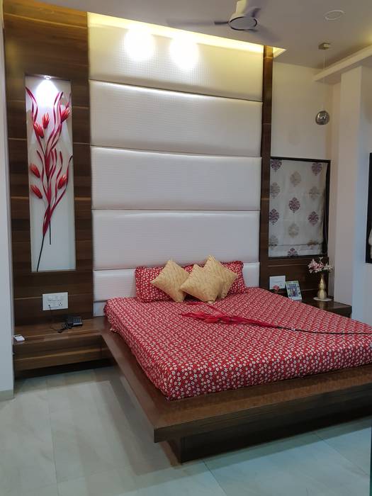 Chandaliya residence , RESHA Architect RESHA Architect Modern style bedroom