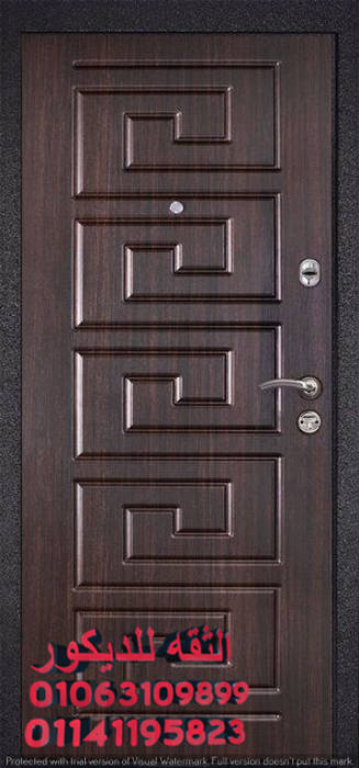 ابواب خشب 2018, شركه الثقه للديكور شركه الثقه للديكور Classic style doors Wood Wood effect Doors