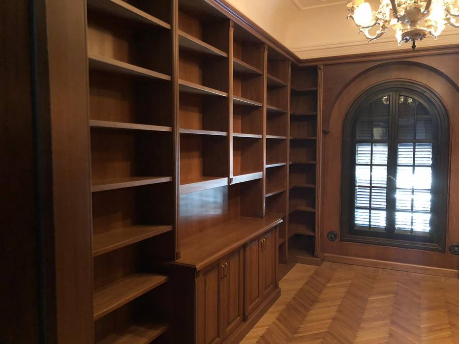 Librerie su misura Messina Falegnameria su misura Studio in stile classico Legno Effetto legno arredo libreria,parete libreria