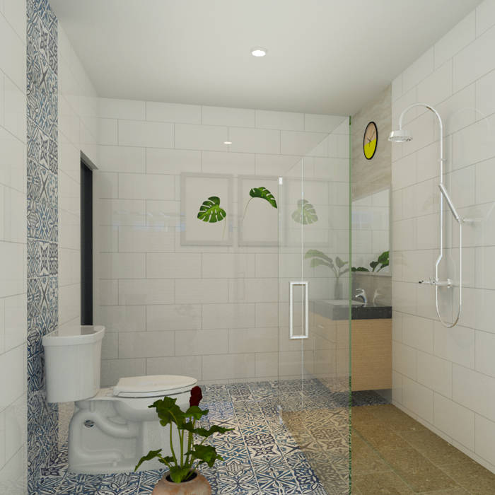 BSB Interior, Arsitekpedia Arsitekpedia Minimalist style bathroom