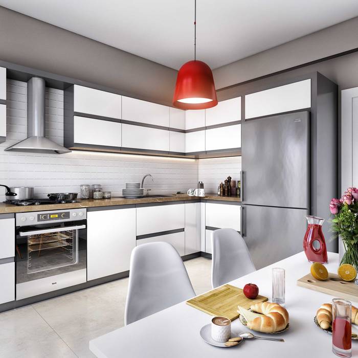 Tarabya Konutları, ANTE MİMARLIK ANTE MİMARLIK Kitchen units