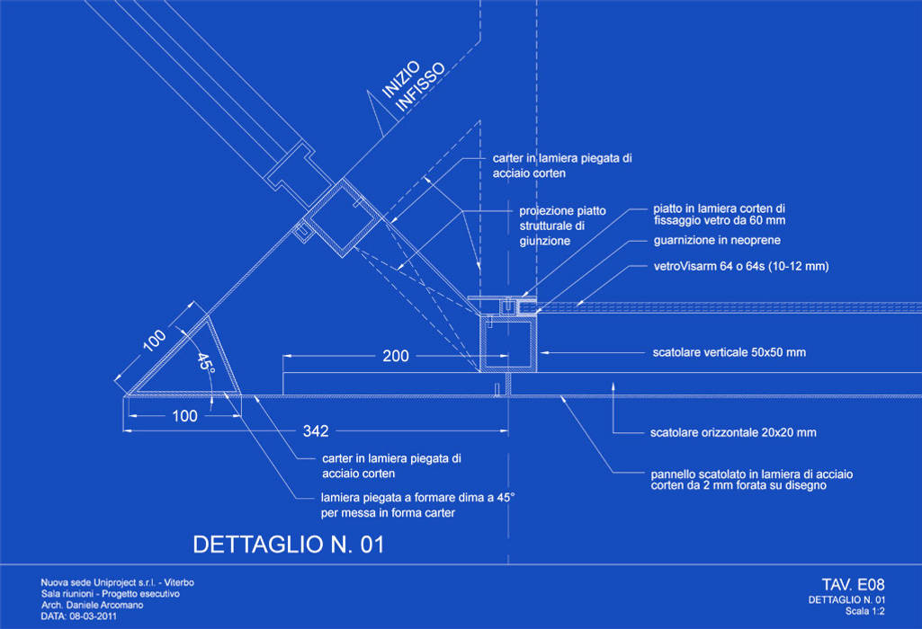 Uffici a Viterbo, Daniele Arcomano Daniele Arcomano Commercial spaces Office buildings