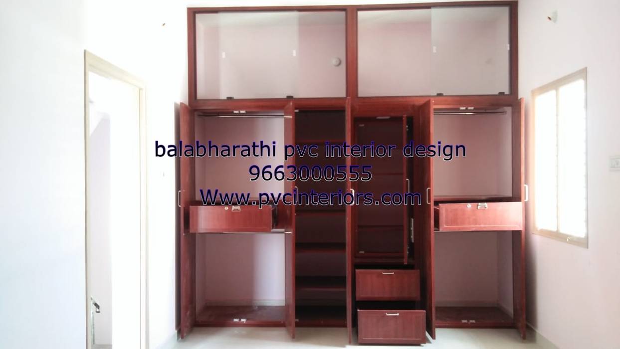 bedroom interior in trichy 9663000555 balabharathi pvc & upvc interior Salem 9663000555 Modern style bedroom Plastic bedroom interior,Dressing tables