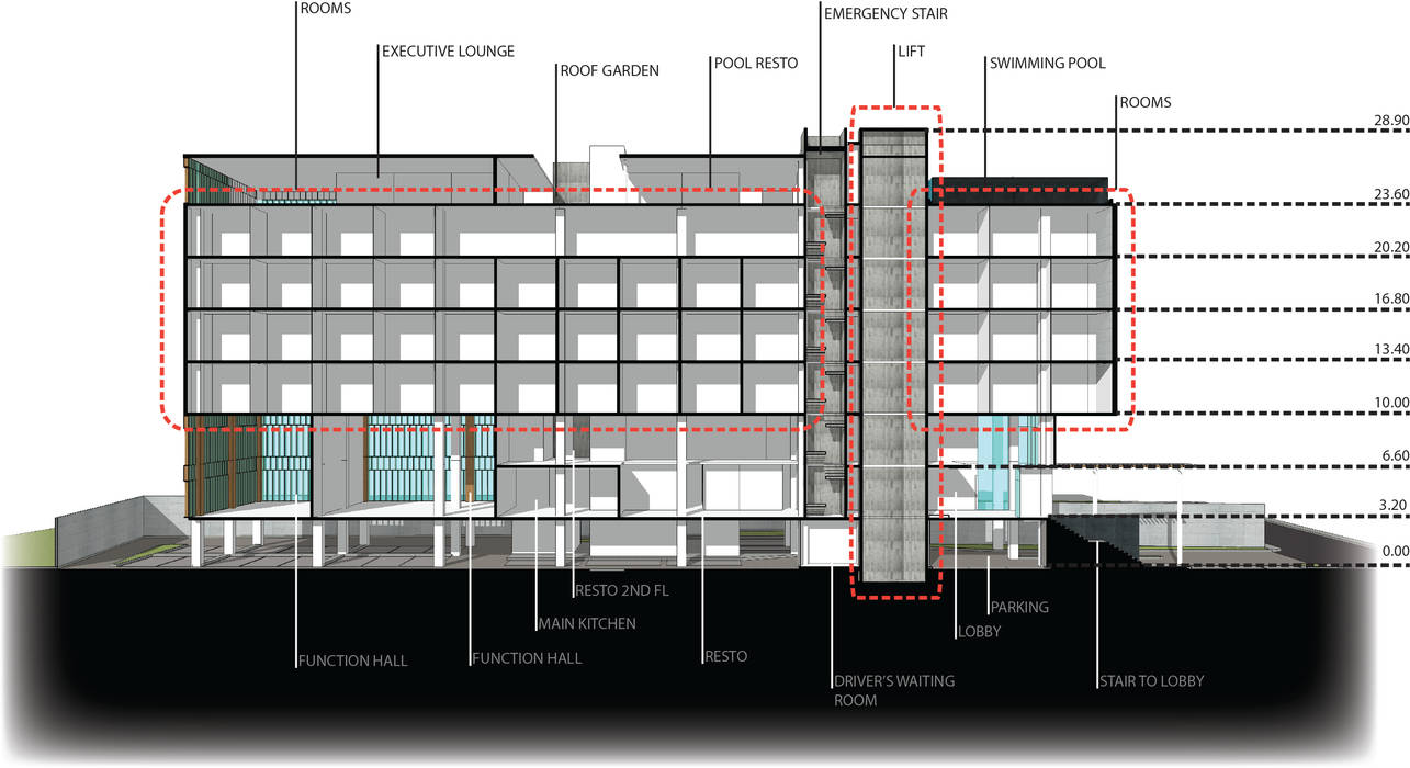 HOTEL @ TASIKMALAYA, MF+ Studios MF+ Studios