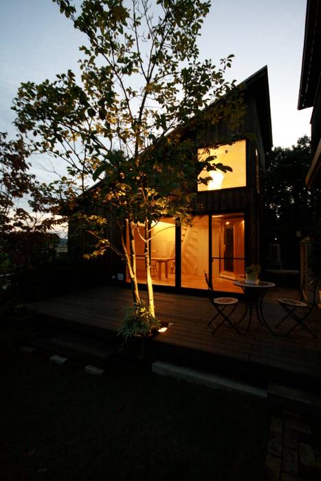 ＣＣＫ 6坪の小屋, 塚野建築設計事務所 塚野建築設計事務所 Casas de campo Madera Acabado en madera