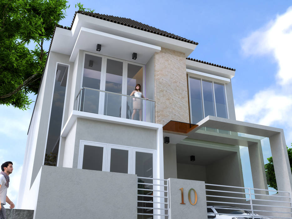 Exterior, Ectic Interior Design & Build Ectic Interior Design & Build Single family home