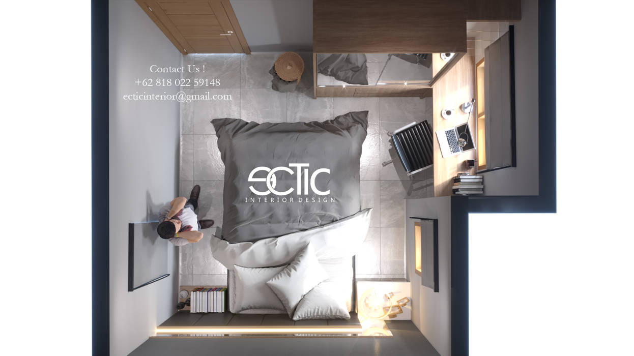 Kamar Anak Batununggal , Ectic Interior Design & Build Ectic Interior Design & Build Kamar tidur anak