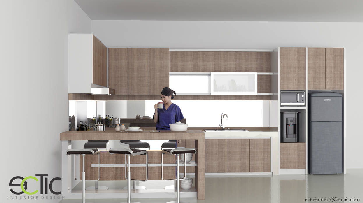 Kitchen Set, Ectic Interior Design & Build Ectic Interior Design & Build Kitchen units