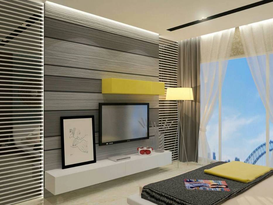 Interiors , Honeybee Interior Designers Honeybee Interior Designers غرفة نوم