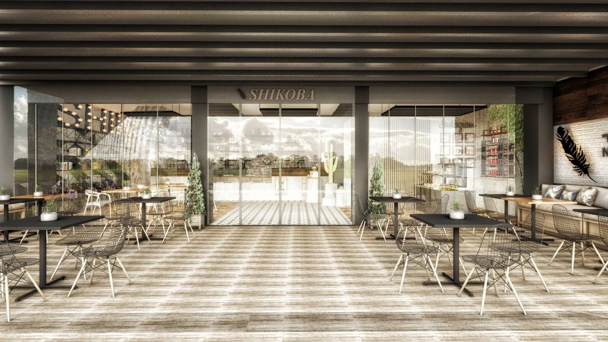 Cafe Projesi - Mersin, Rengin Mimarlık Rengin Mimarlık Commercial spaces Gastronomy