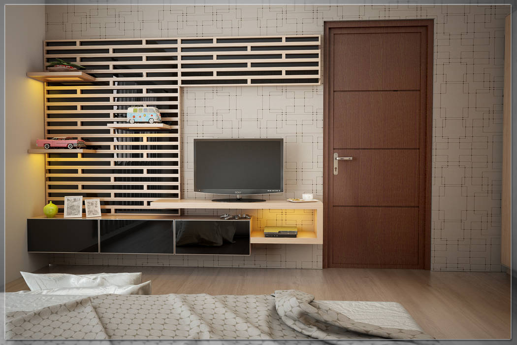 Kamar Anak 1, Ectic Interior Design & Build Ectic Interior Design & Build Teen bedroom