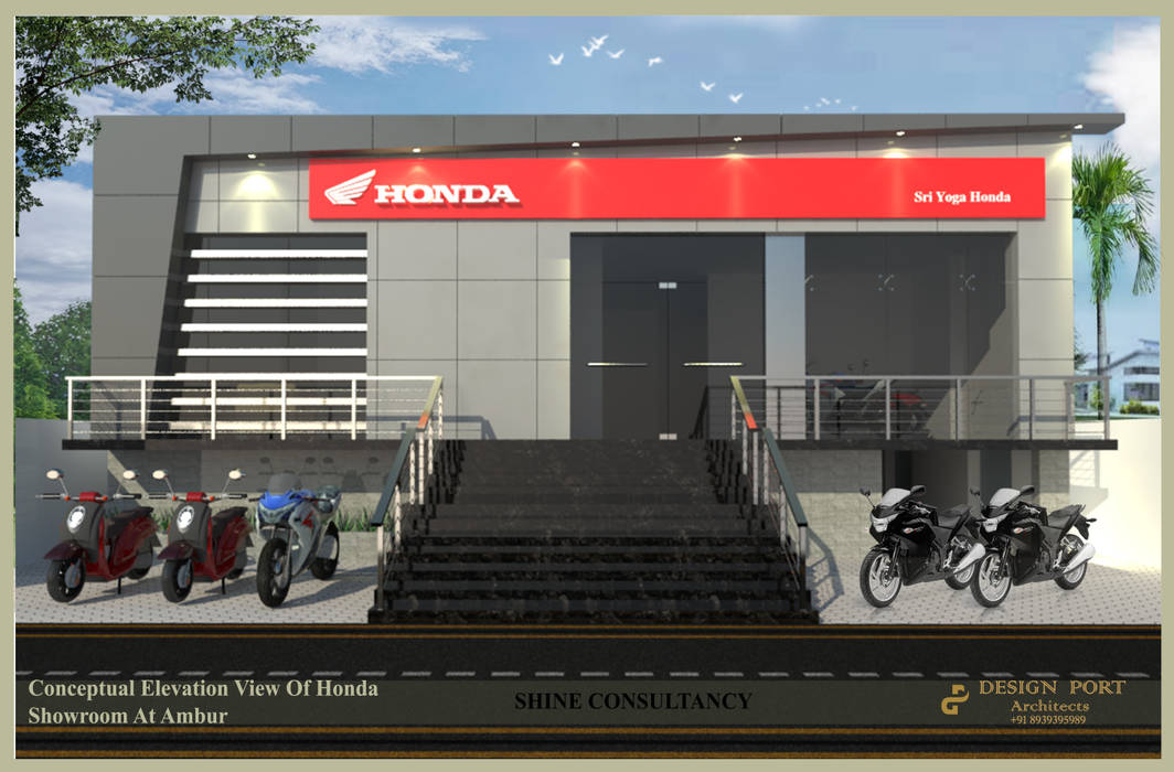 Honda showroom homify