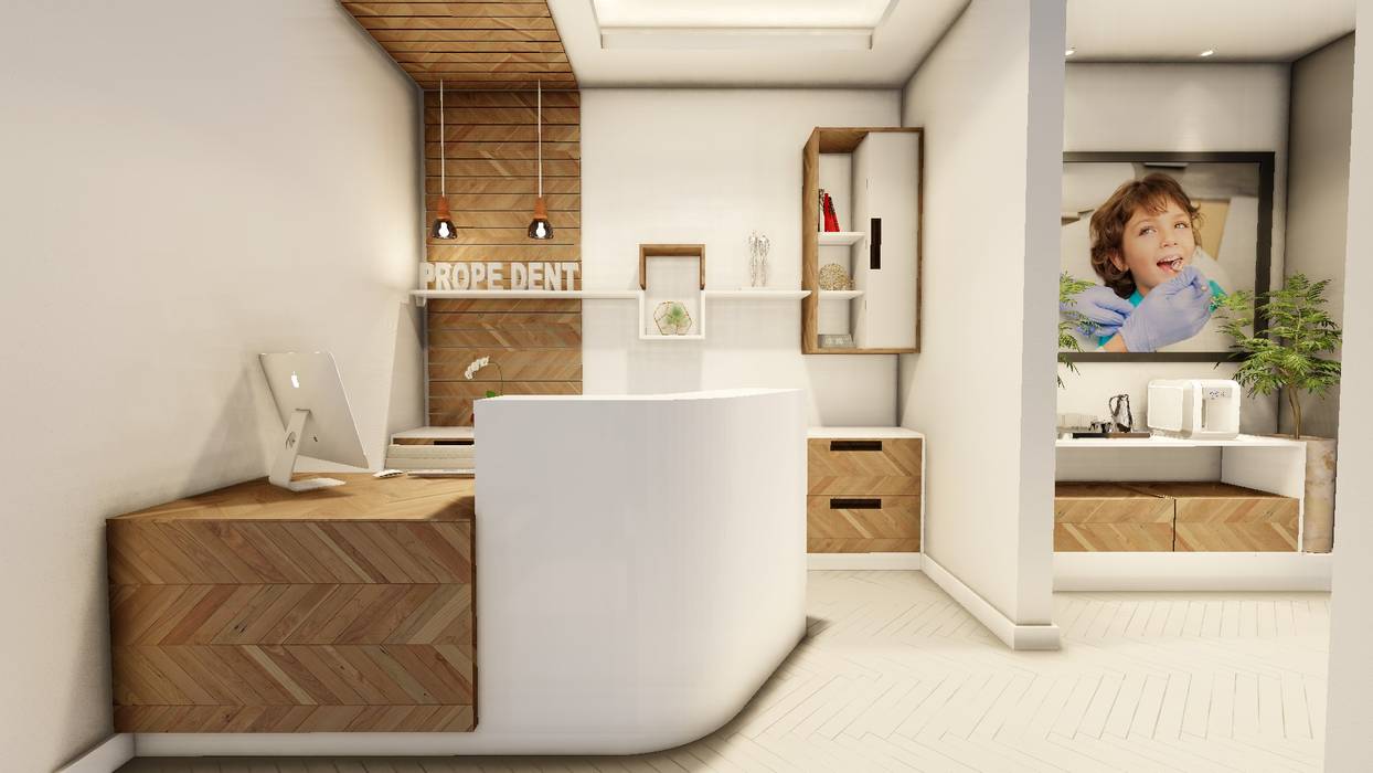 homify Commercial spaces Wood Wood effect Commercial Spaces