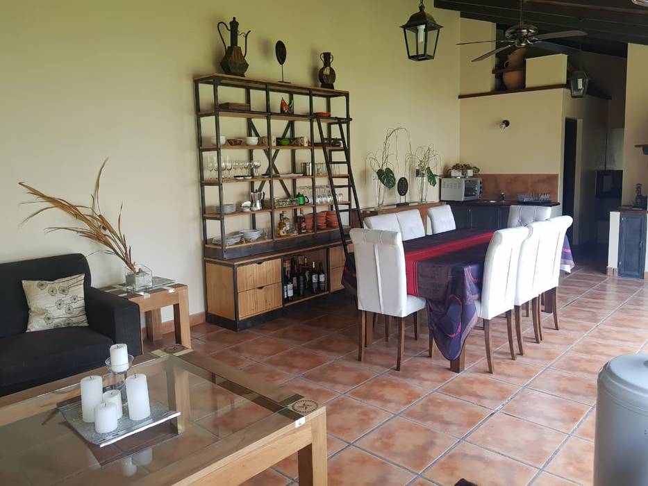 Remodelación de Quincho en Salta por A3 Arquitectas, Sofía Lopez Arquitecta Sofía Lopez Arquitecta Salones rústicos rústicos