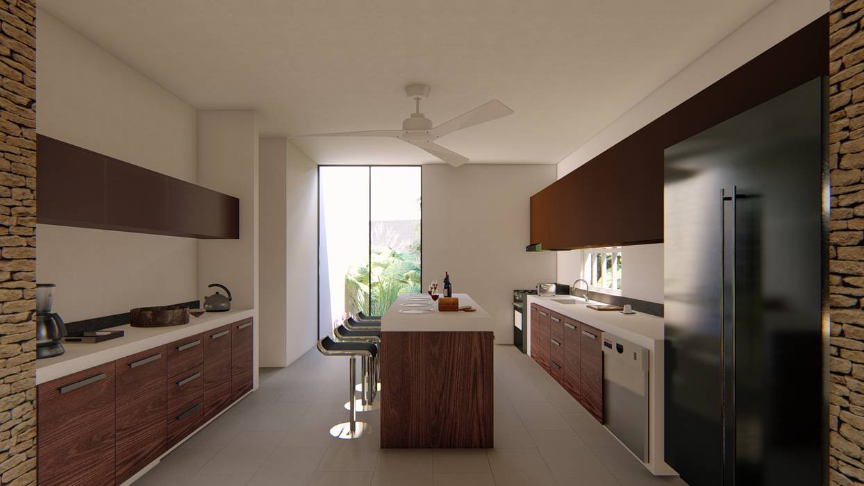 Casa Arboleda, EMERGENTE | Arquitectura EMERGENTE | Arquitectura Cocinas modernas
