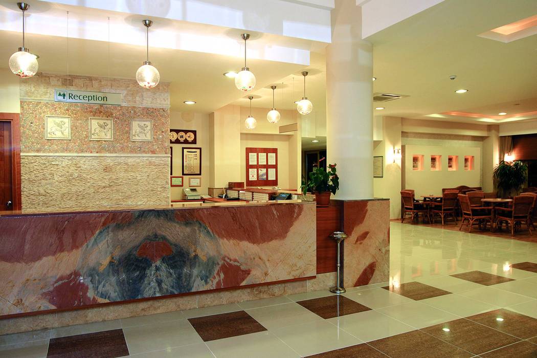 Hotel Aspendos Beach Side, DESTONE YAPI MALZEMELERİ SAN. TİC. LTD. ŞTİ. DESTONE YAPI MALZEMELERİ SAN. TİC. LTD. ŞTİ. Commercial spaces Hotels