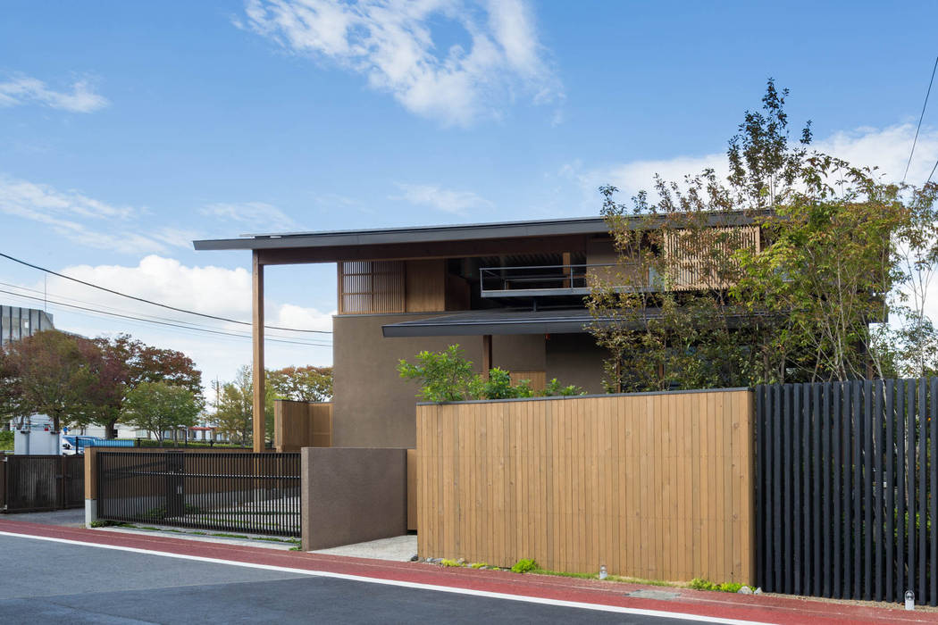 つくばの住宅, 株式会社 上町研究所 株式会社 上町研究所 Casas de madeira