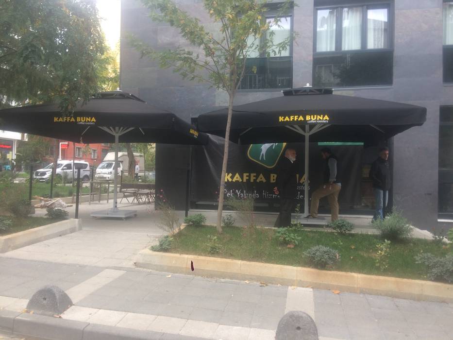 KAFFA BUNA ŞEMSİYESİ, Akaydın şemsiye Akaydın şemsiye 前院 鋁箔/鋅