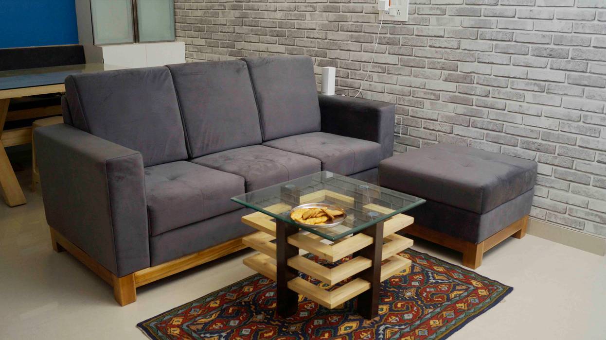 Raheja Vista Pune, decorMyPlace decorMyPlace Modern living room