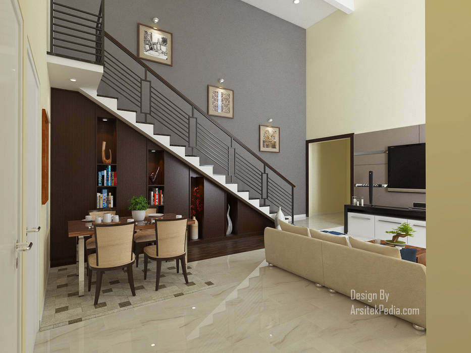 Interior Wahid Hasim Semarang, Arsitekpedia Arsitekpedia Livings de estilo moderno