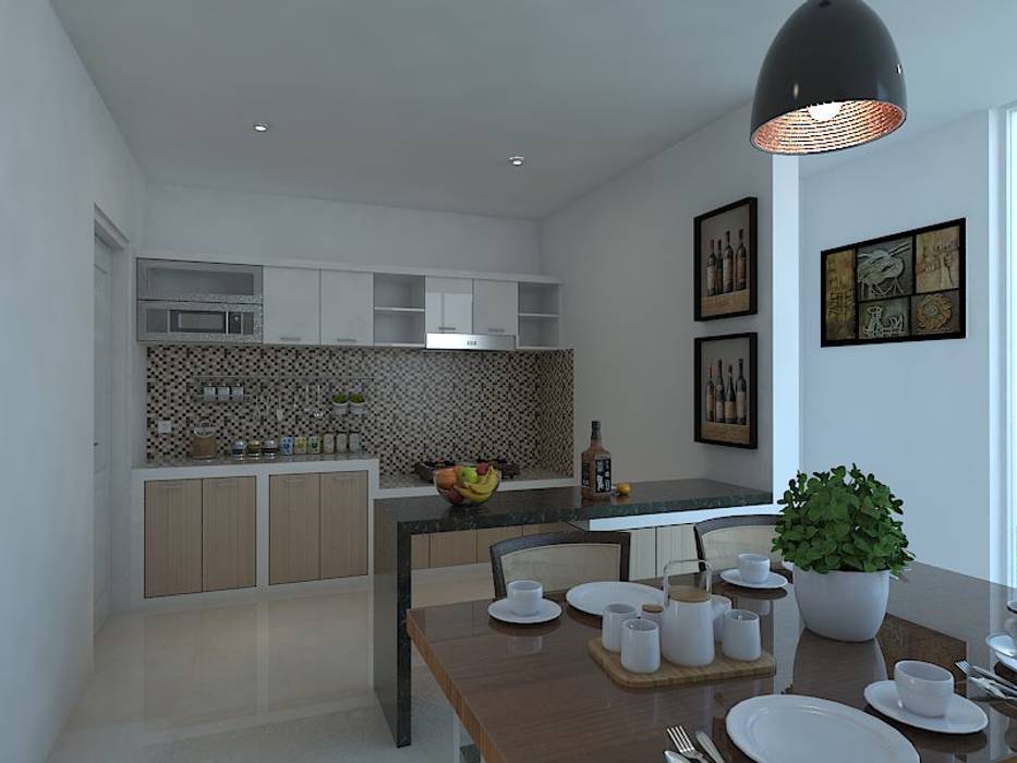 Interior Wahid Hasim Semarang, Arsitekpedia Arsitekpedia Kitchen units