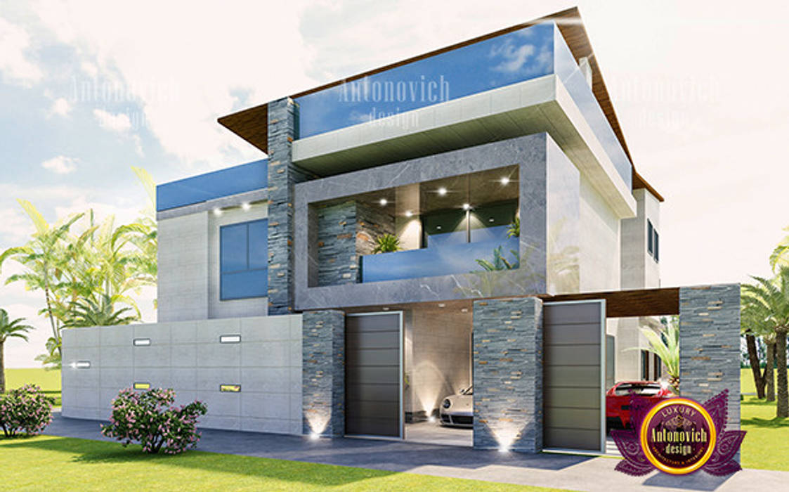Beautiful Industrial Home Design, Luxury Antonovich Design Luxury Antonovich Design