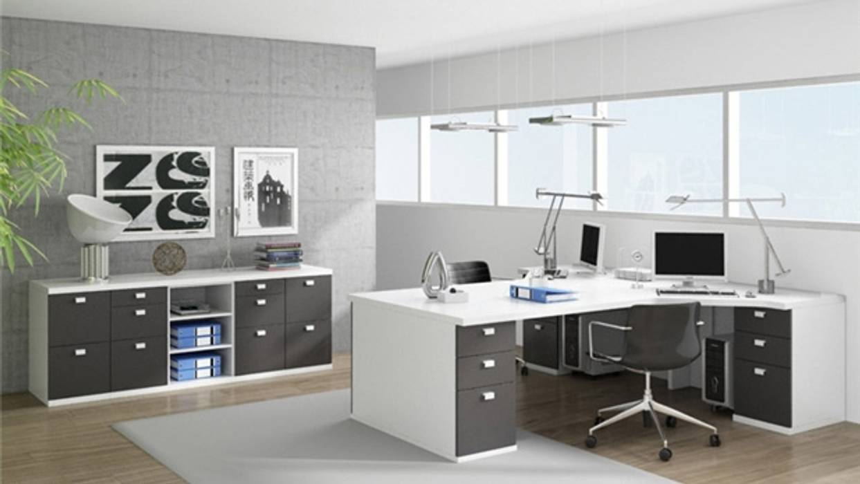 homify Ruang Studi/Kantor Modern