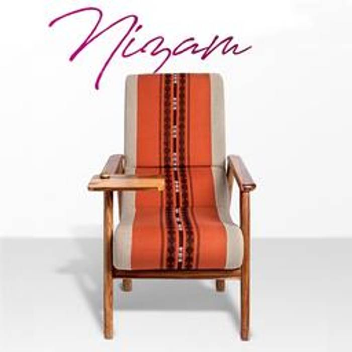 Naga Shawl Collection, Sihasn Sihasn Salon moderne Coton Rouge Canapés & Fauteuils