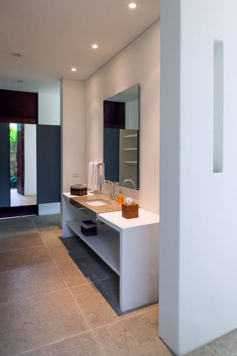 CASA MESA DE YEGUAS U-51, NOAH Proyectos SAS NOAH Proyectos SAS Modern bathroom Concrete