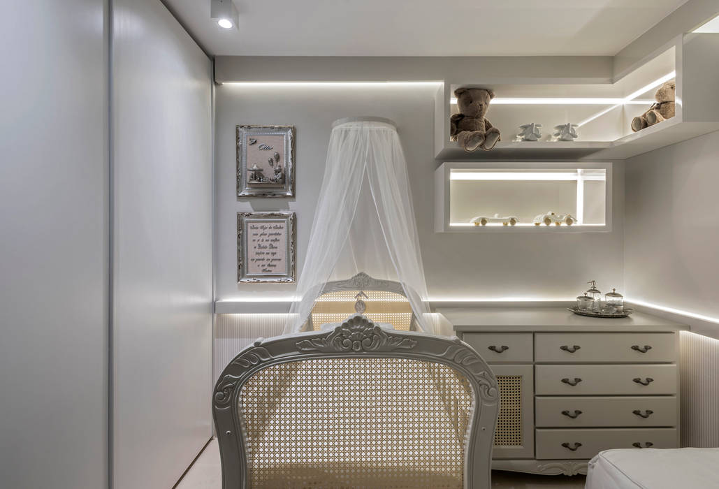 QUARTO DE BEBÊ, RENATA MACHADO E ANDRÉ MAGALHÃES - ARQUITETURA E DESIGN RENATA MACHADO E ANDRÉ MAGALHÃES - ARQUITETURA E DESIGN Baby room