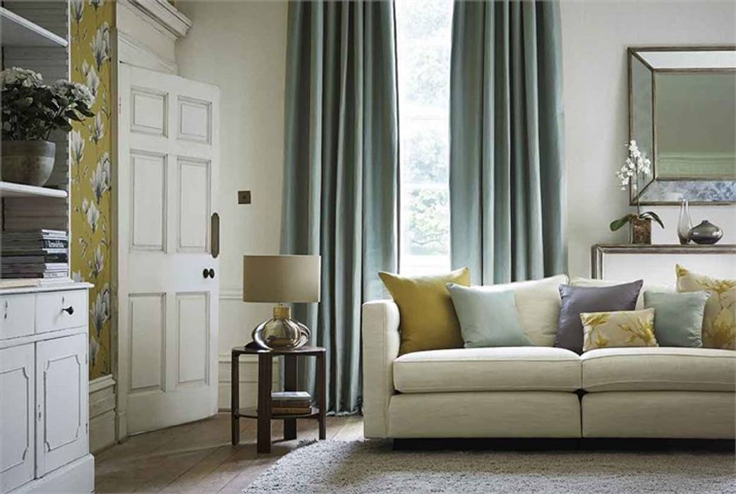 Harlequin Fabrics & wall coverings, Blakely Interiors Blakely Interiors Modern living room