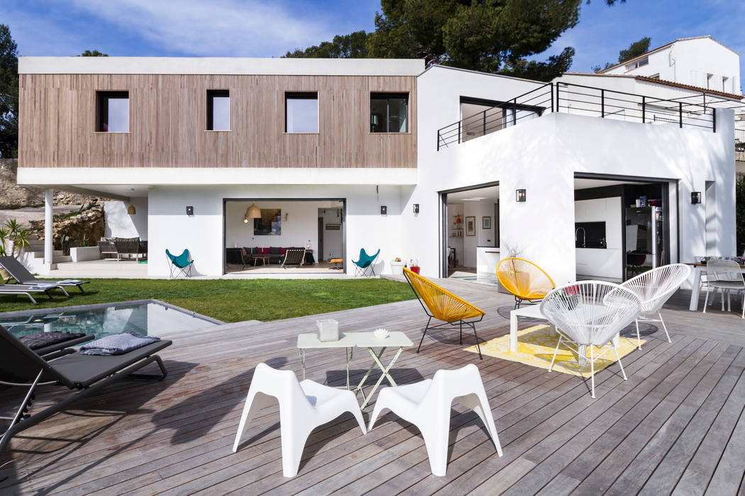 Villa Contemporaine, Pixiflat Pixiflat Modern houses