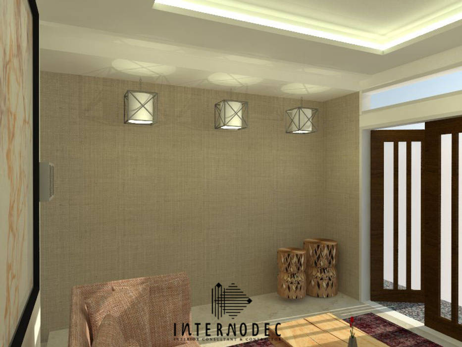 Private Residence Mr. AD, Internodec Internodec Modern Living Room