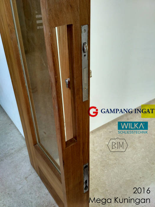 Double-Swing-Door (Pintu Ayun Dua Daun), Gampang Ingat Gampang Ingat Classic style doors Doorknobs & accessories