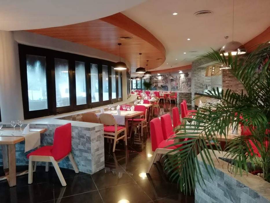 Restaurante Botticelli, Hotel The Reef `Playacar, MoisesMedinaDesign MoisesMedinaDesign Espacios comerciales Restaurantes
