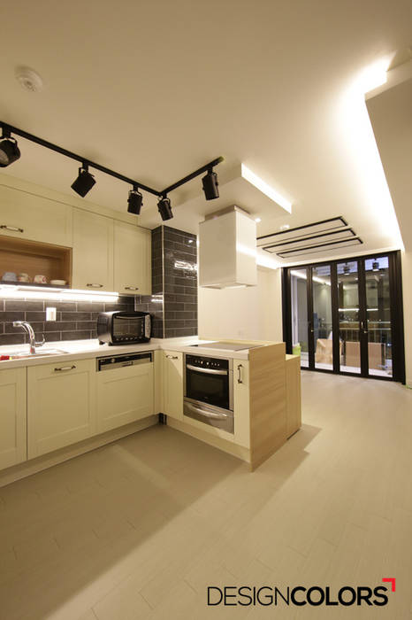 중원구 성남동 현대아파트인테리어 20평, DESIGNCOLORS DESIGNCOLORS Modern Kitchen