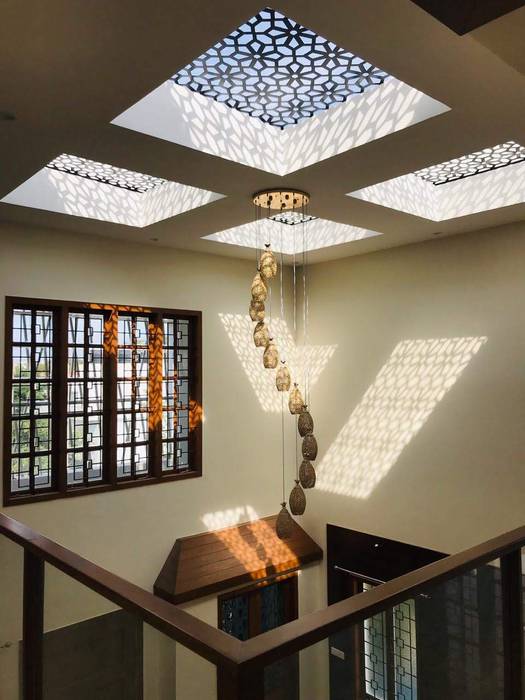 Mr. Nataraja Residential, Geometrixs Architects & Engineers Geometrixs Architects & Engineers Modern living room