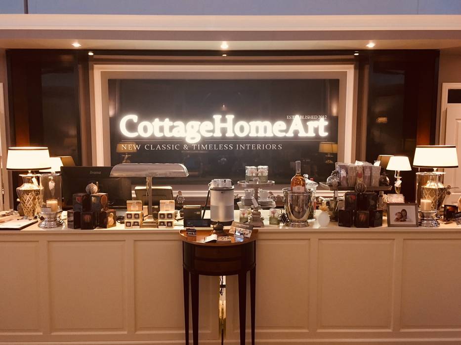 New Showroom, CottageHomeArt - Est. 2012 | Maßmöbelhaus & 3D Interior Design CottageHomeArt - Est. 2012 | Maßmöbelhaus & 3D Interior Design Commercial spaces Offices & stores