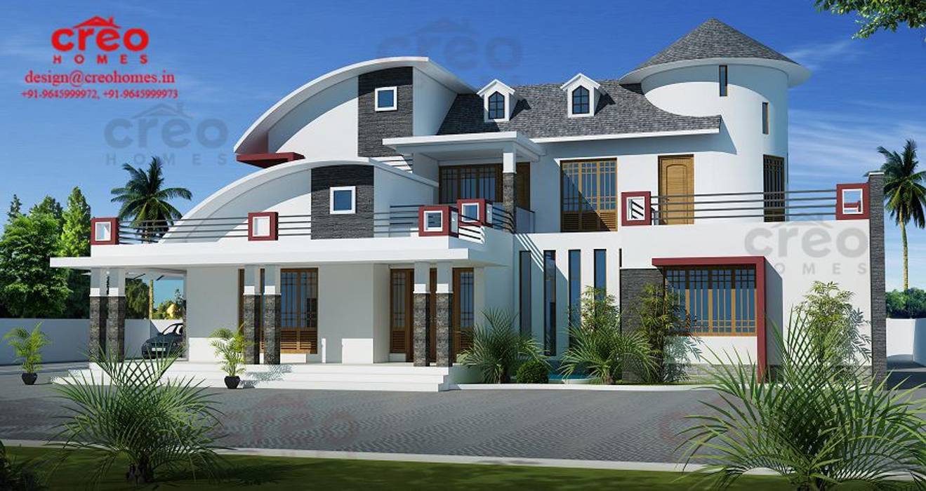 Architects in Kerala, Creo Homes Pvt Ltd Creo Homes Pvt Ltd Bedrijfsruimten Winkelruimten