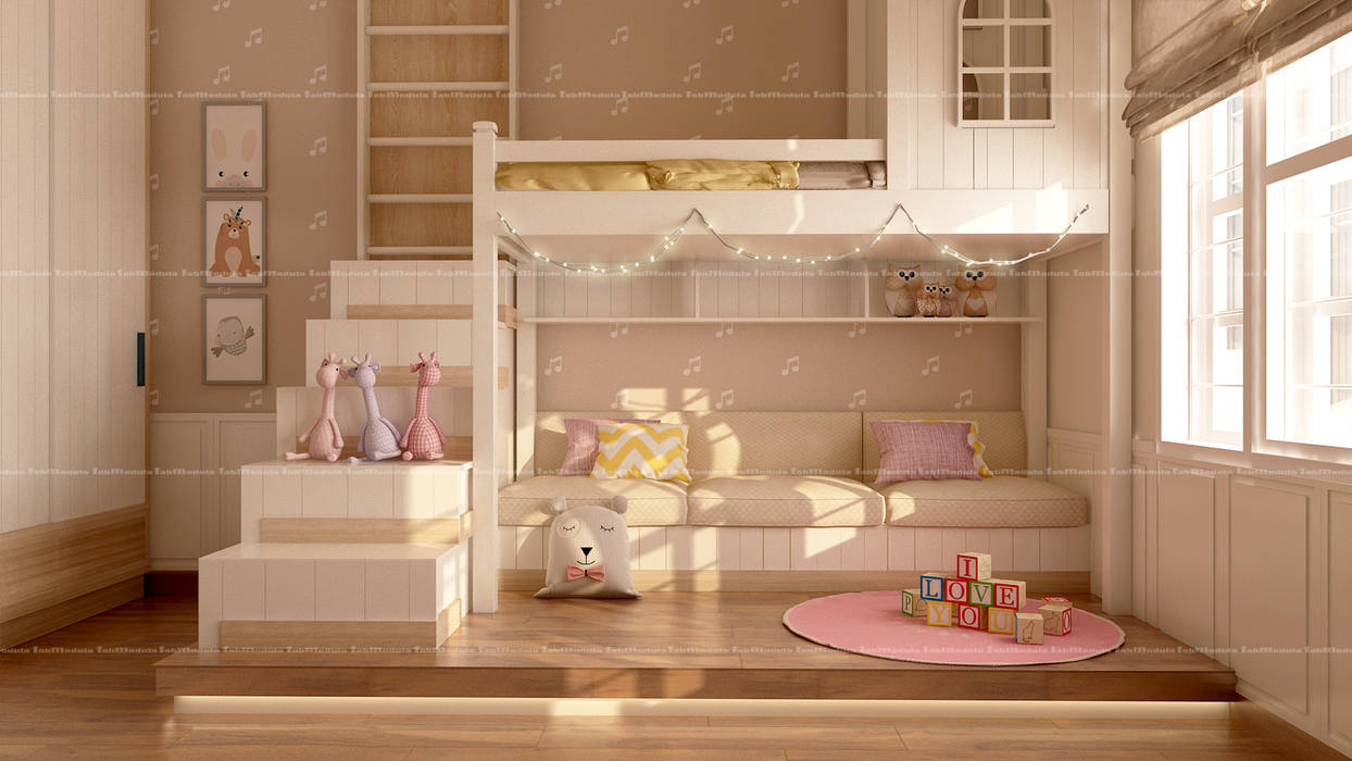 3BHK Interiors , Fabmodula Fabmodula Classic style nursery/kids room