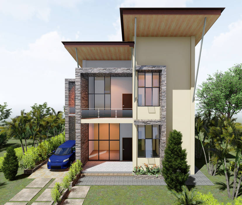 Desain Rumah 2 Lantai - Timika , Adonara Design Adonara Design