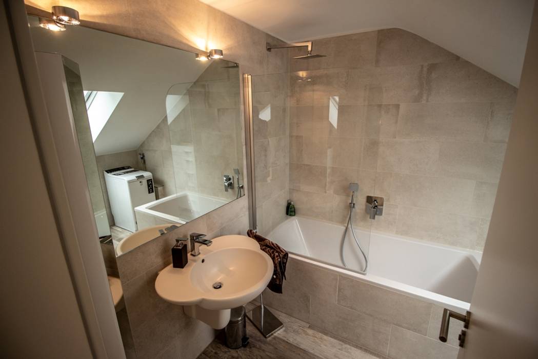 Badezimmer Mit Dachschrage Rustikale Badezimmer Von Bad Campioni Rustikal Homify