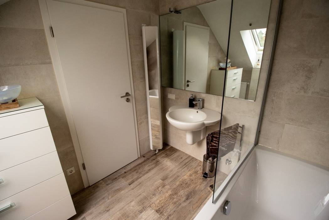 Badezimmer Mit Dachschrage Rustikale Badezimmer Von Bad Campioni Rustikal Homify