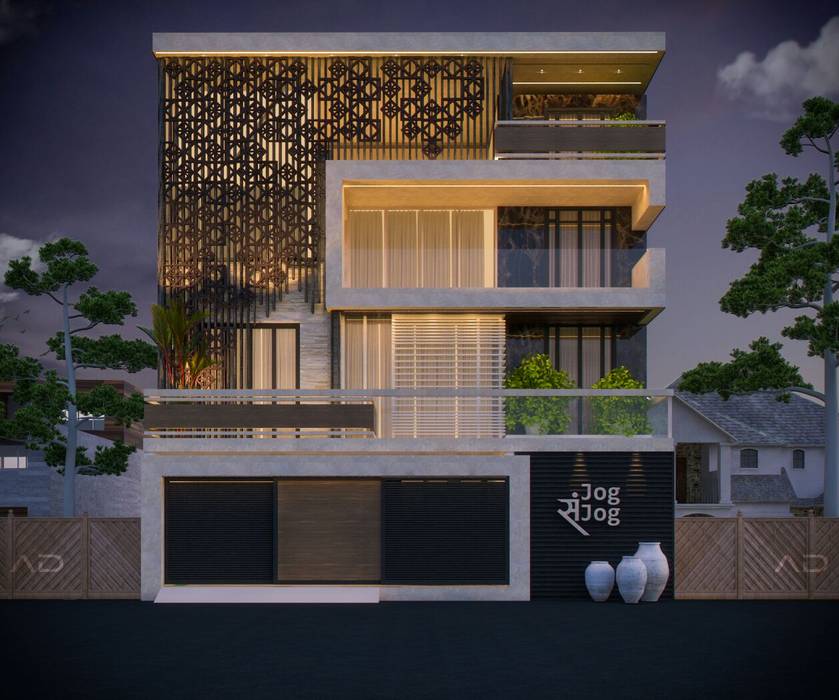 A Dream Private House is Going to be Build , Vinyaasa Architecture & Design Vinyaasa Architecture & Design Villas