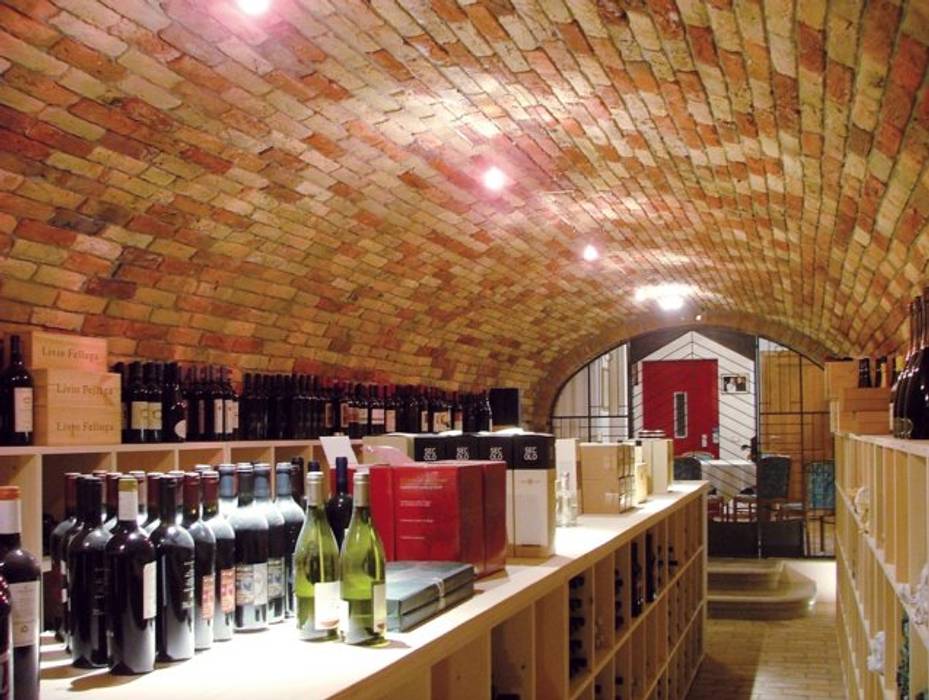 Cantine interrate, ShoWine ShoWine Modern Home Wine Cellar