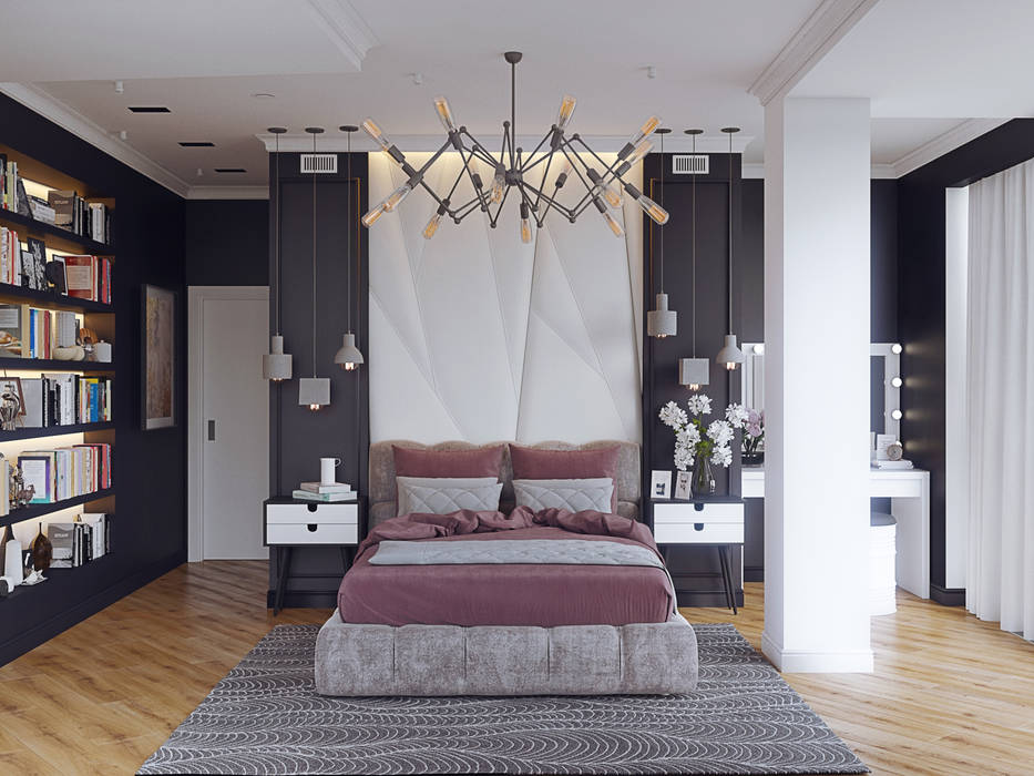 homify Kamar Tidur Gaya Industrial