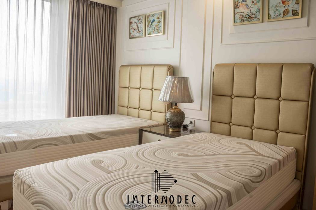Classic & Luxurious Apartment Mrs. CS, Internodec Internodec 클래식스타일 침실