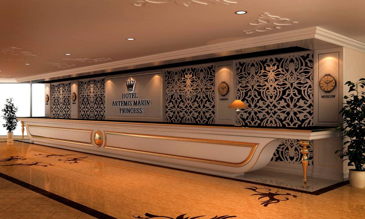 Antalya / Otel Tasarımı 2, ŞEBNEM MIZRAK ŞEBNEM MIZRAK Commercial spaces لکڑی Wood effect Hotels