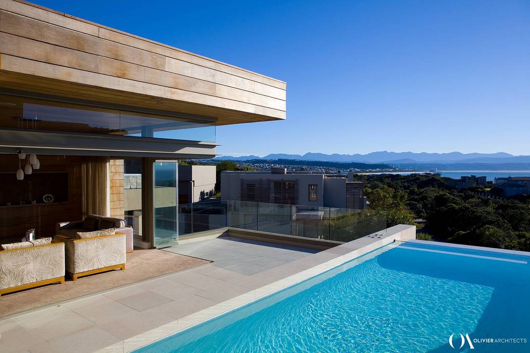 L \ HOUSE \\ Plettenberg Bay \\ Olivier Architects Olivier Architects Pool olivier architects,modern,pool,plettenberg bay,robberg beach,architects